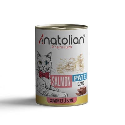 Premium Somonlu Ezme Yetişkin Kedi Konservesi 400 Gr