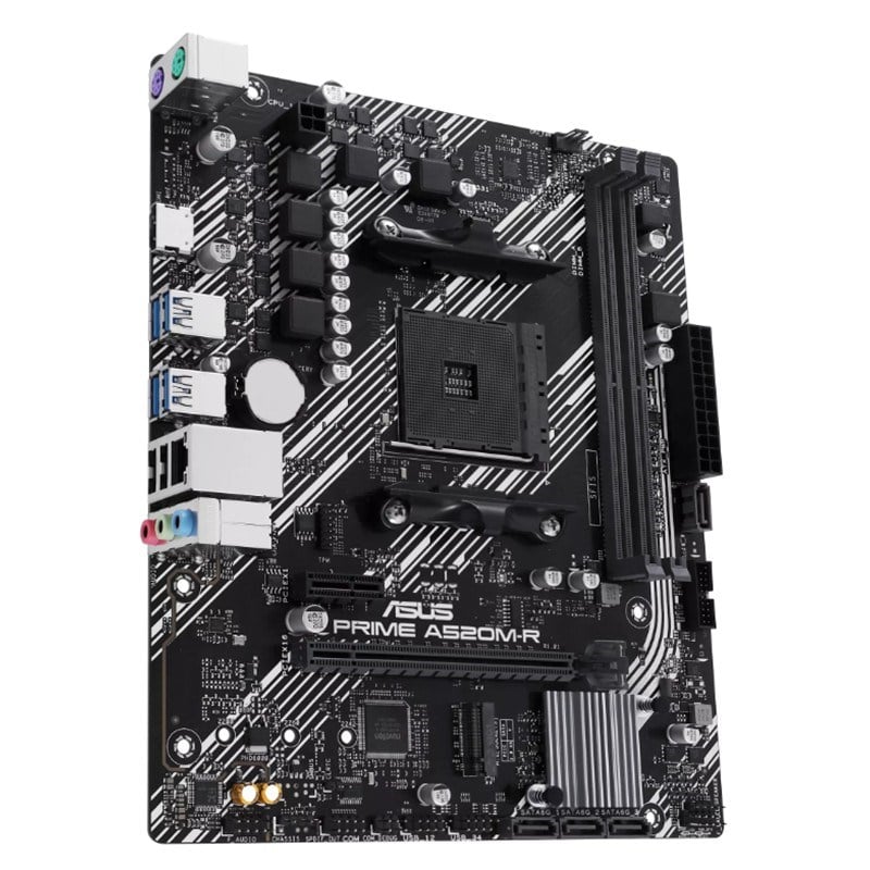 PRIME A520M-R DDR4 5100MHZ 1XHDMI 1XM.2 USB2.0 MATX AM4 ( AM4 5000/4000/3000 SERİLERİ İLE UYUMLU)