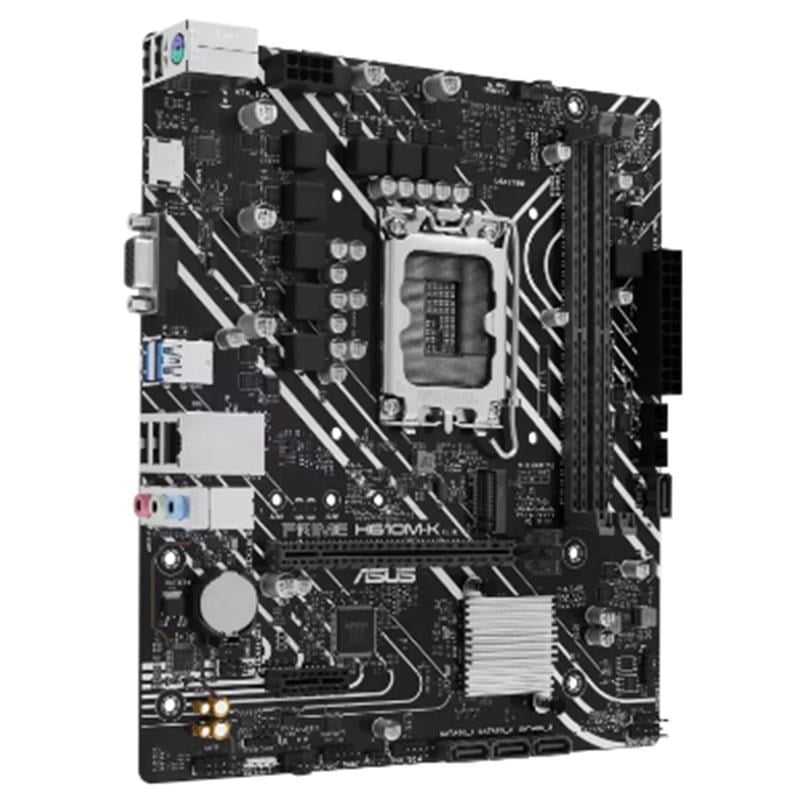 PRIME H610M-K DDR5 5600MHZ 1XVGA 1XHDMI 1XM.2 USB 3.2 MATX 1700P (12./ 13. VE 14. NESİL İŞLEMCİ UYUMLU)