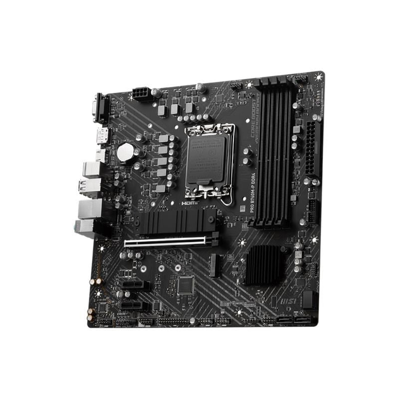 PRO B760M-P DDR4 4600MHZ 1XHDMI 1XDP 2XM.2 USB 3.2 ATX 1700P (12./ 13. VE 14. NESİL İŞLEMCİ UYUMLU)