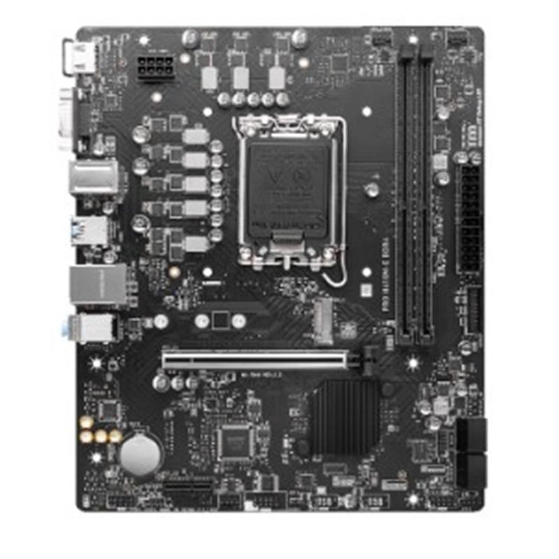 PRO H610M-E DDR4 3200MHZ 1XVGA 1XHDMI 1XM.2 USB 3.2 MATX 1700P (12./ 13. VE 14. NESİL İŞLEMCİ UYUMLU)
