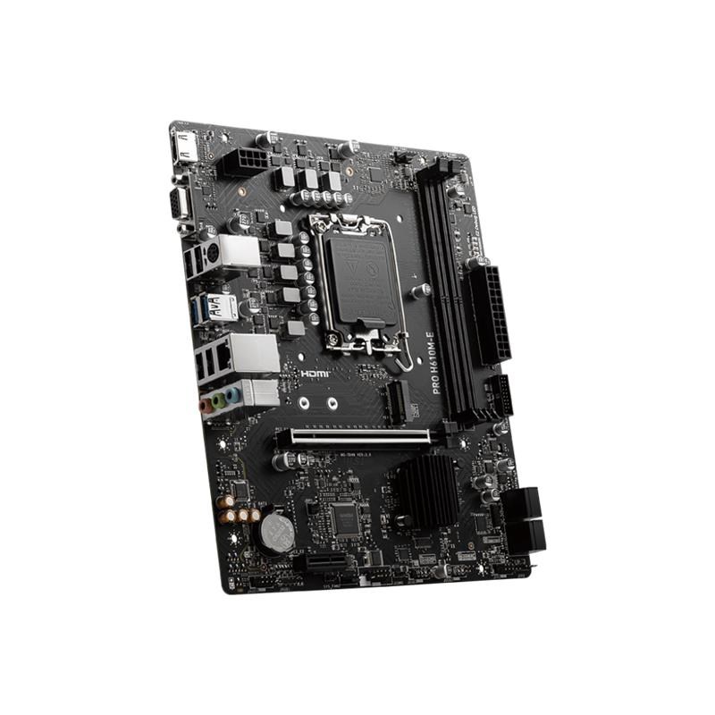 PRO H610M-E DDR5 5600MHZ 1XVGA 1XHDMI 1XM.2 USB 3.2 MATX 1700P (12./ 13. VE 14. NESİL İŞLEMCİ UYUMLU)