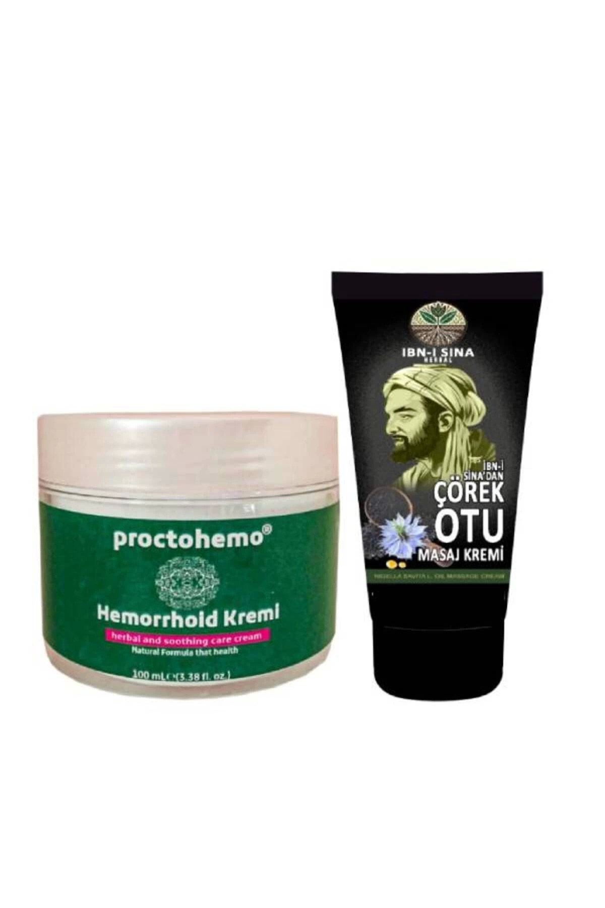 Proctohemo 100 ml Rahatlatıcı Kremi + İbniSina Çörek Otu Kremi 50 ml