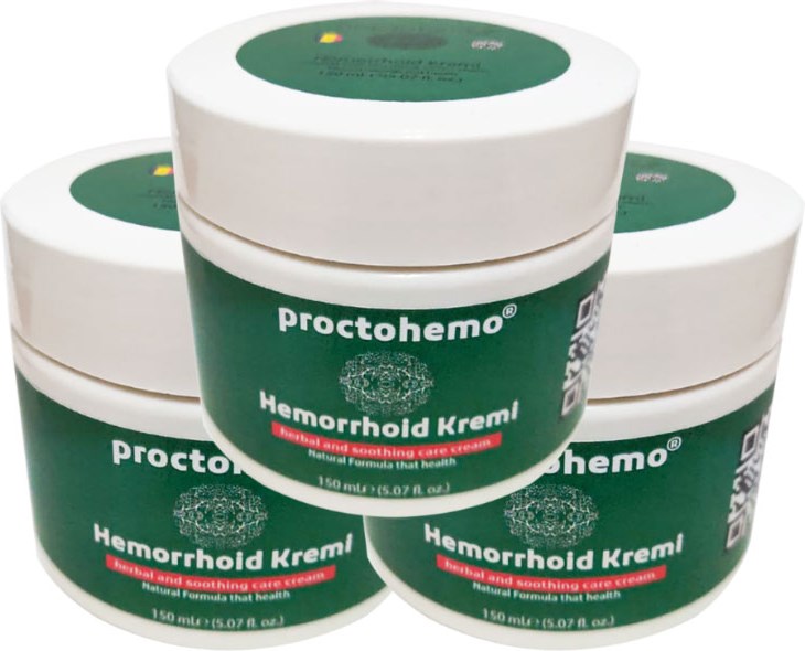 Proctohemo 150 ml Büyük Boy Analbakım Cream Kişisel Kremi 3 Adet