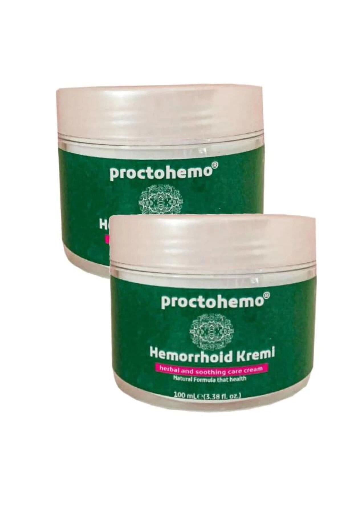 Proctohemo Etkili Rahatlatıcı  Masaj Bakım Kremi 100 ml 2 Adet