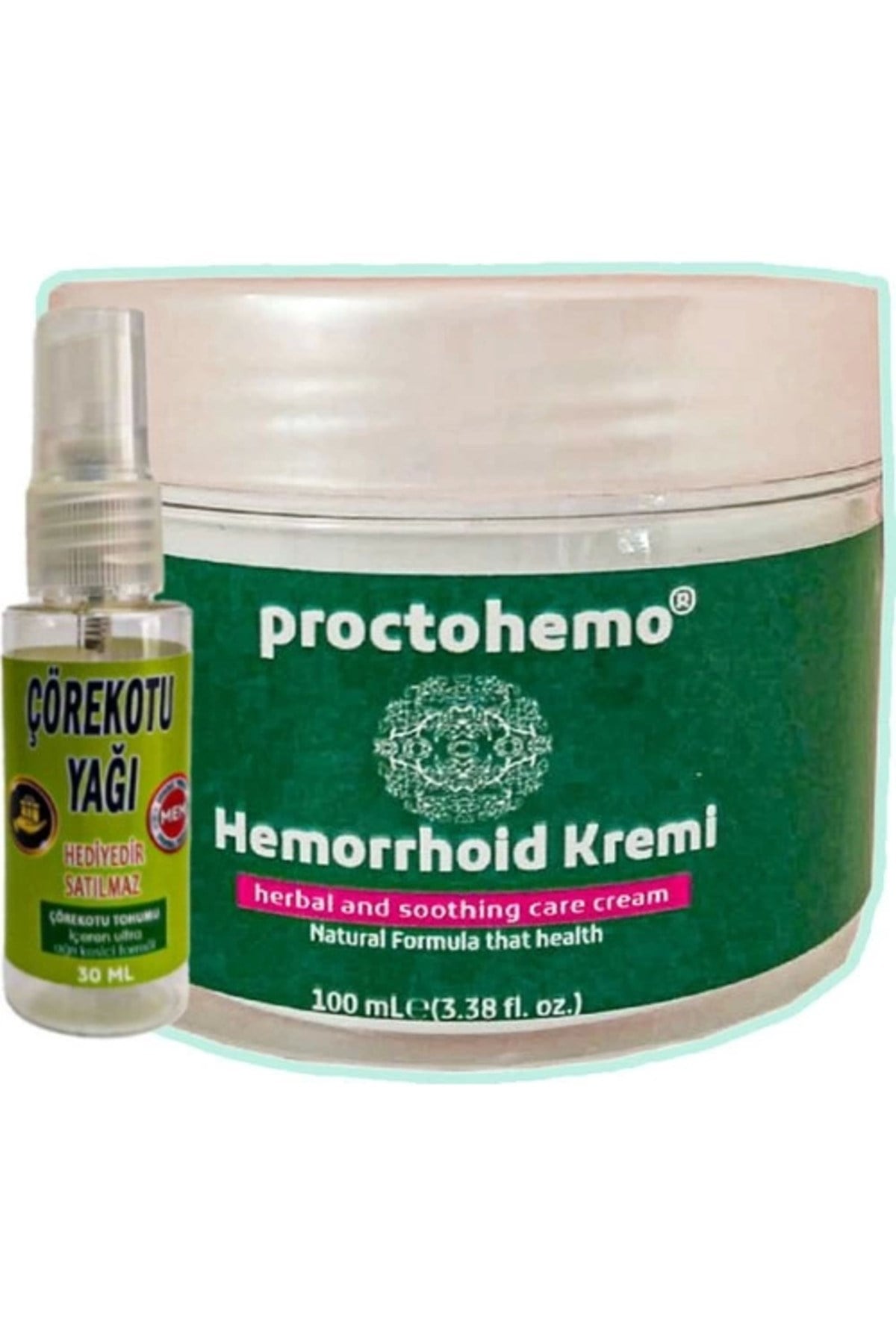 Proctohemo Kişisel Kremi 100 ml + Çörek Otu Yağı 30 ml
