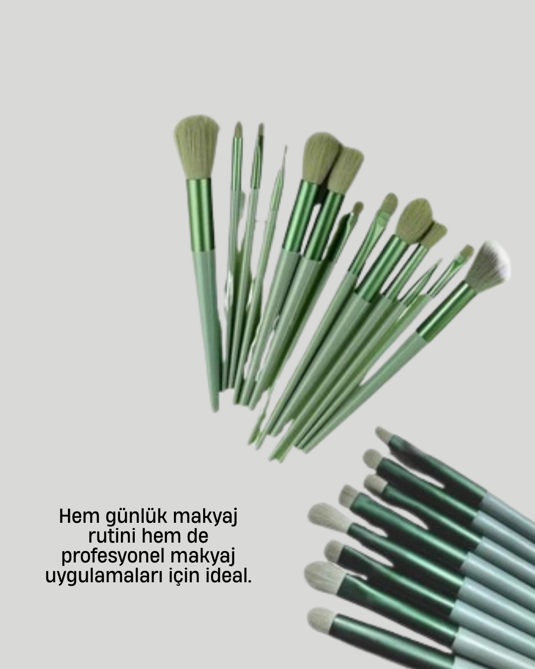 Profesyonel Makyaj Fırça Seti Yumuşak Kıllı Taşınabilir Çantalı