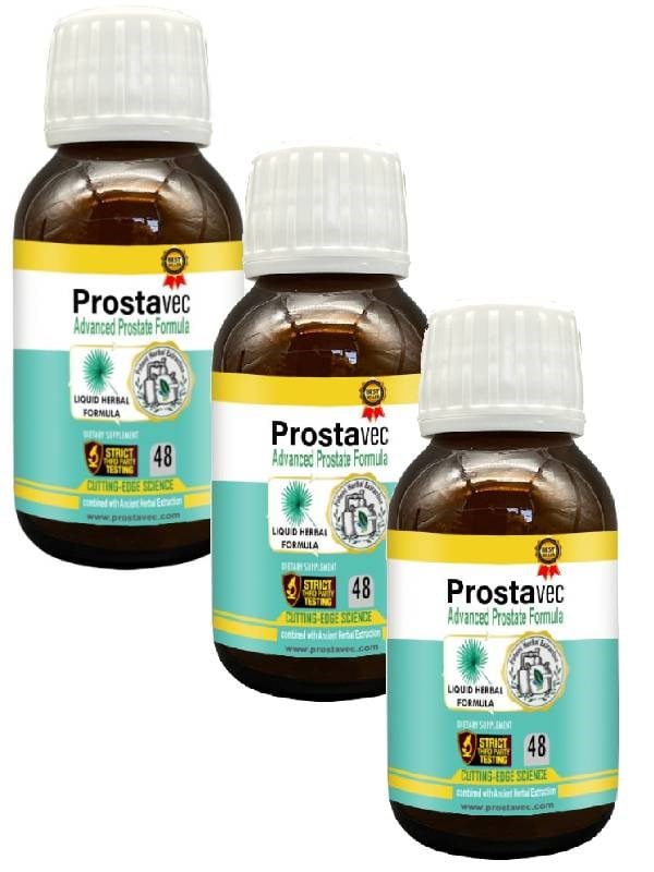 Prostavec Erkeklere Günlük Konforu Destekleyen Doğal Formüllü Surup 50 ml x 3 adet