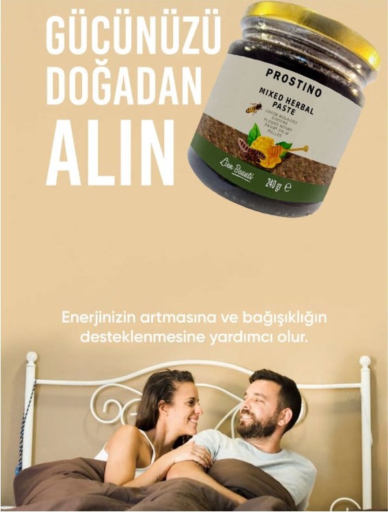 Prostino Erkeklere Özel Bitkisel Karışımlı 240 gr Macun