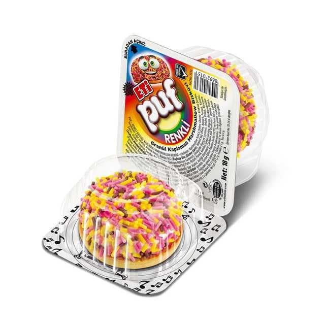 Puf Renkli 18gr