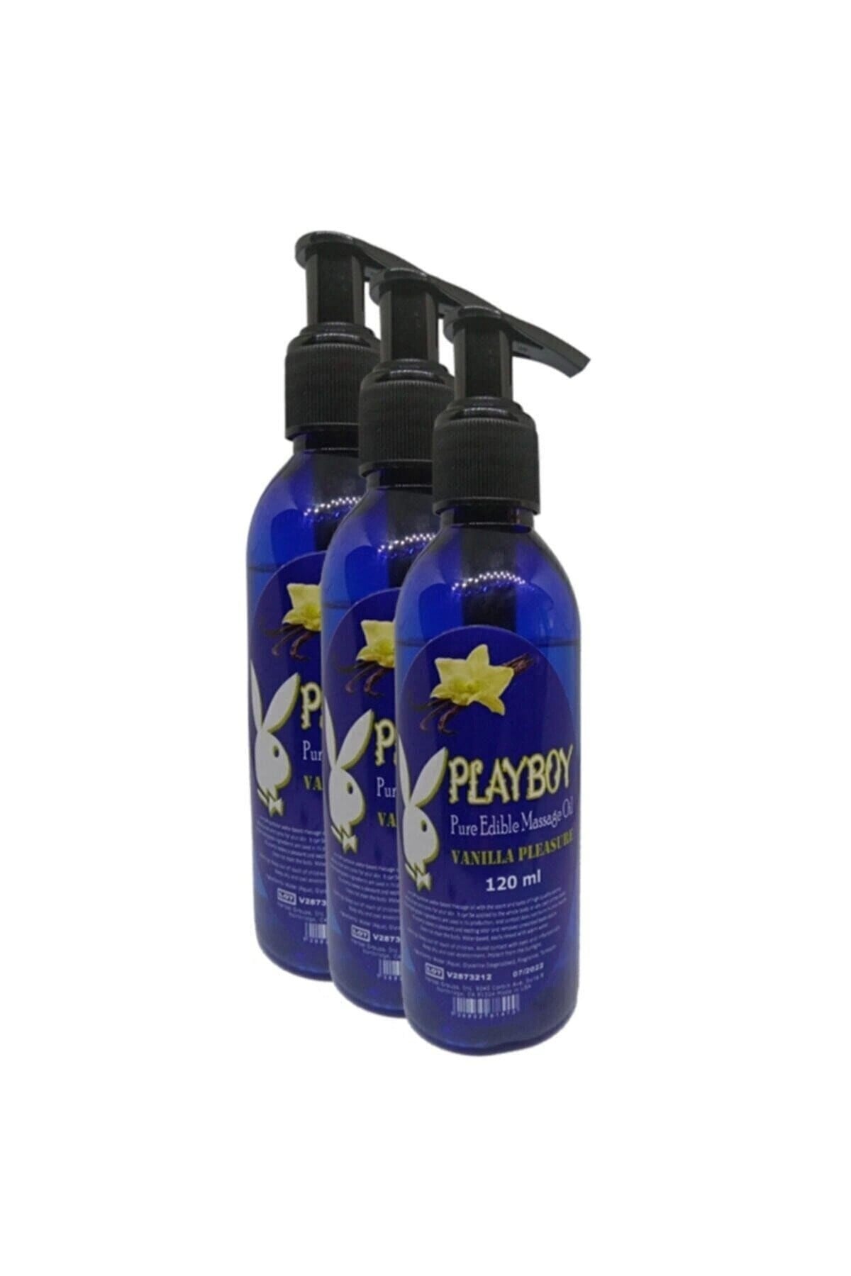 Pure Aromaterapi Massage Oil 120ml Vanilya Aromalı Masaj Yağı 3 Adet