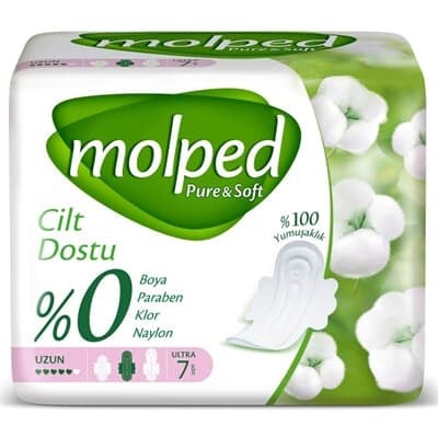 Pure&Soft Uzun Ped 7 Adet