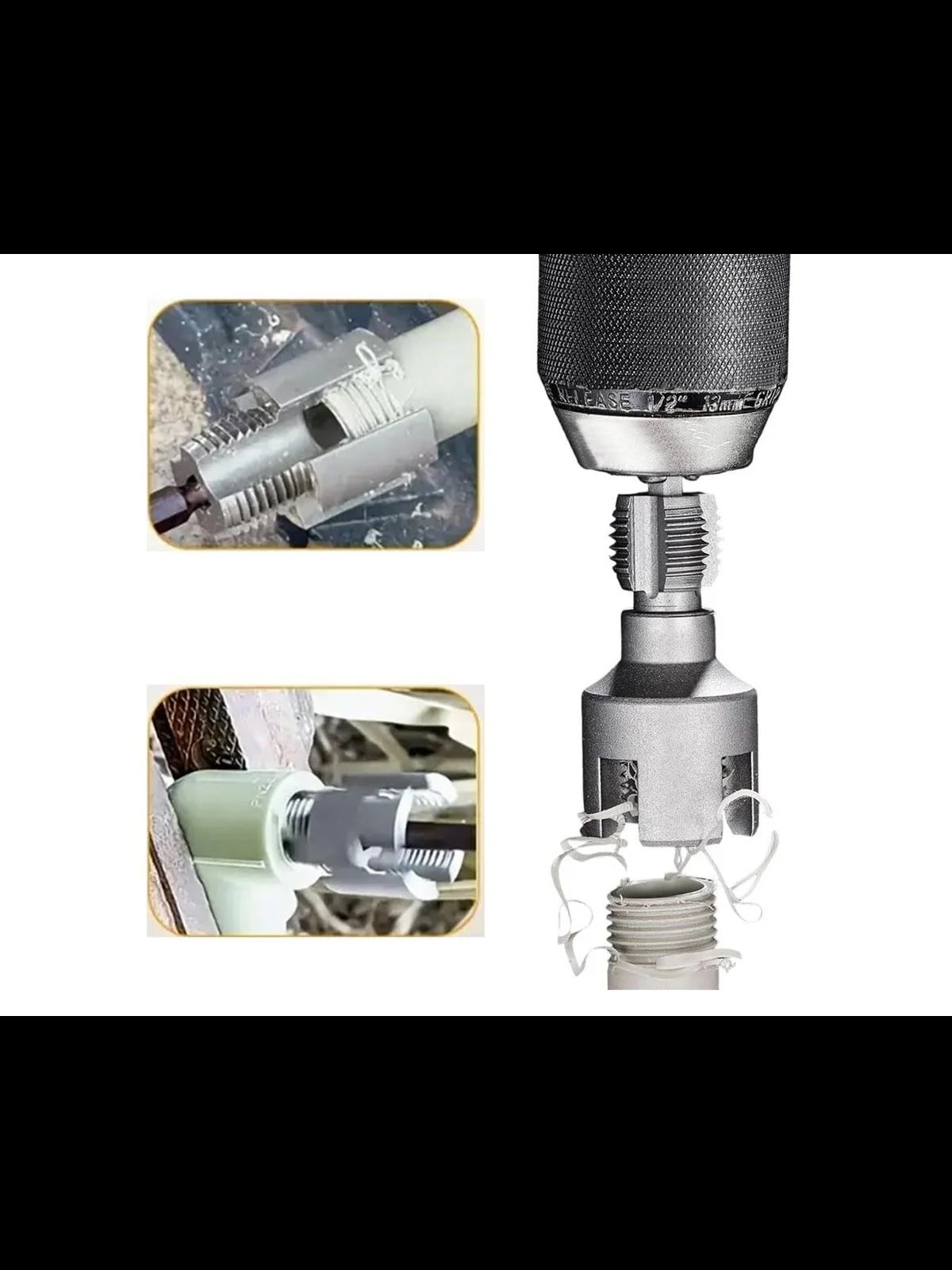 PVC Boru İç ve Dış Diş Açma Ucu 1/2 20mm MU1440