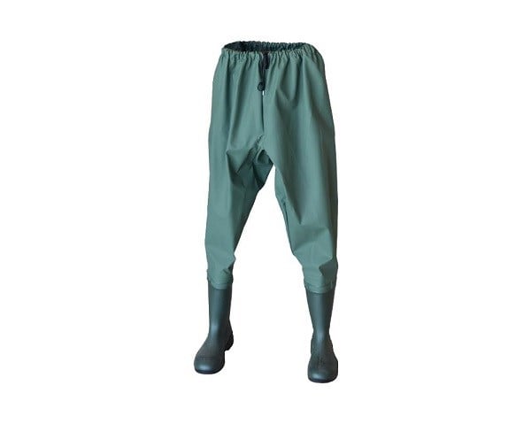 PVC ÇİZME PANTOLON MODEL BELİ LASTİKLİ - 40