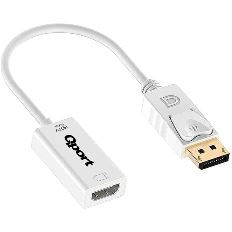 Q-DP-HDB DISPLAY PORT TO HDMI 4K ÇEVİRİCİ