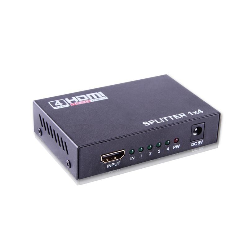 Q-SPL4 FULL HD 1 GİRİŞ 4ÇIKIŞLI HDMI SPLITTER (SİNYAL ÇOĞALTICI)