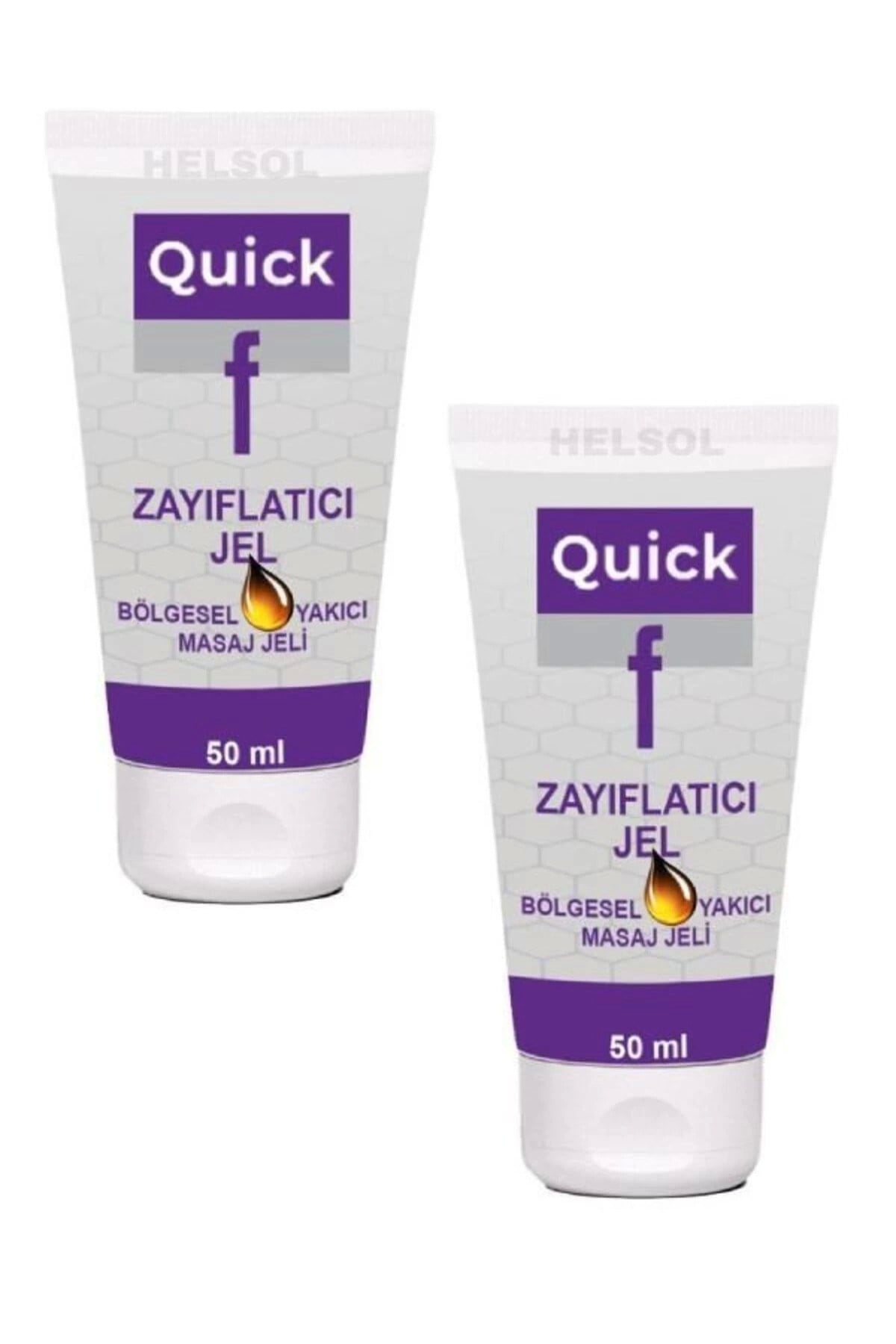 Quick Gel  Masaj Bakım Kremi 50 mlx 2 ad+Çörek Otu Yağı 30 ml