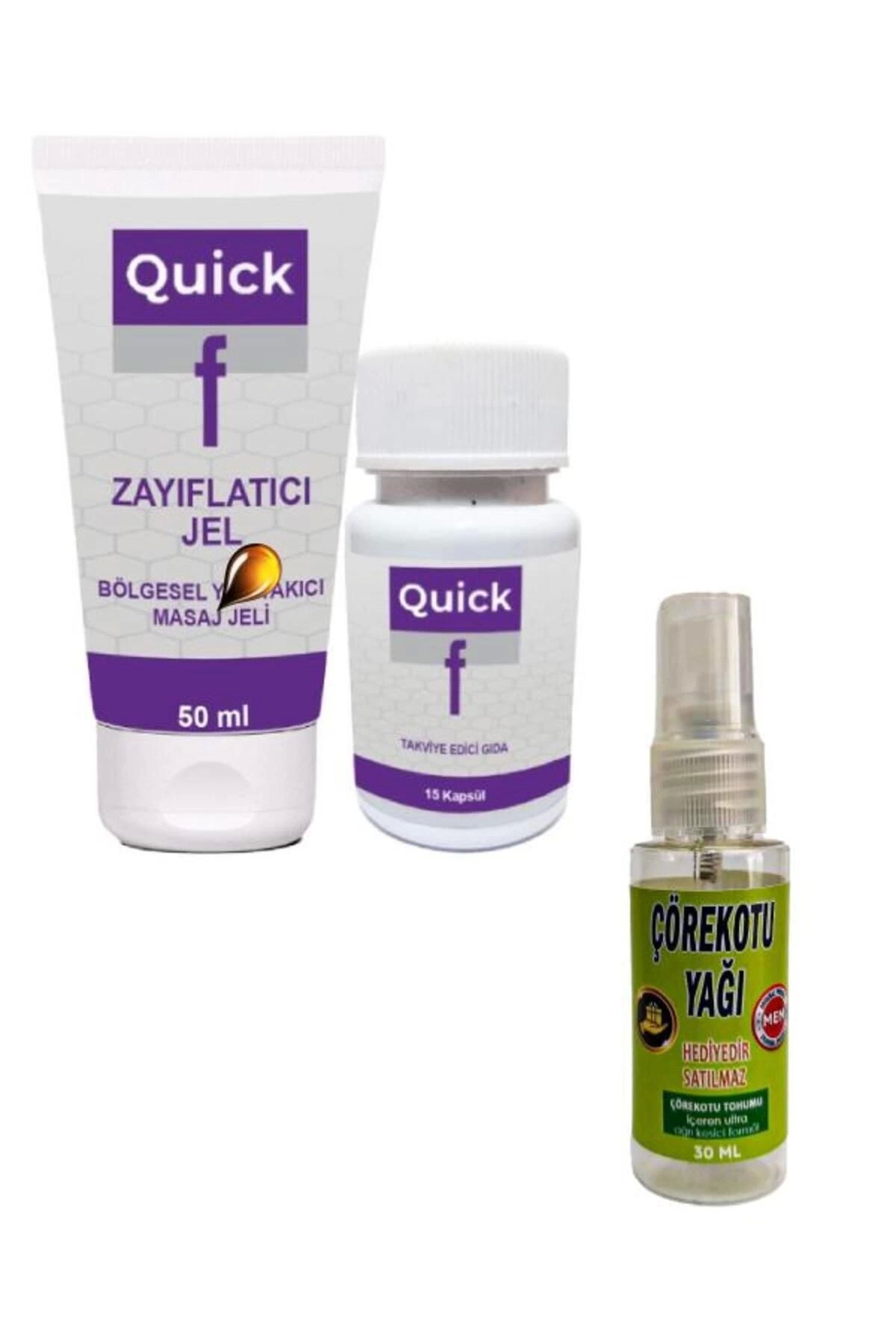 QuickF  + Masaj Yağı 30 ml