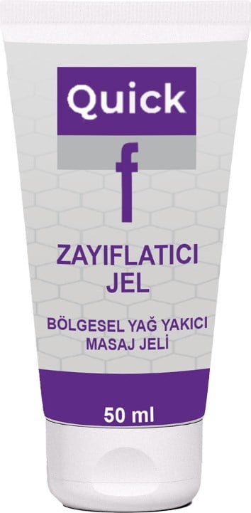 Quickf Gel 50 ml Hafifliğinizin ve Inceltilmiş Silüetinizin Yeni Sırrı Hızlı Jel