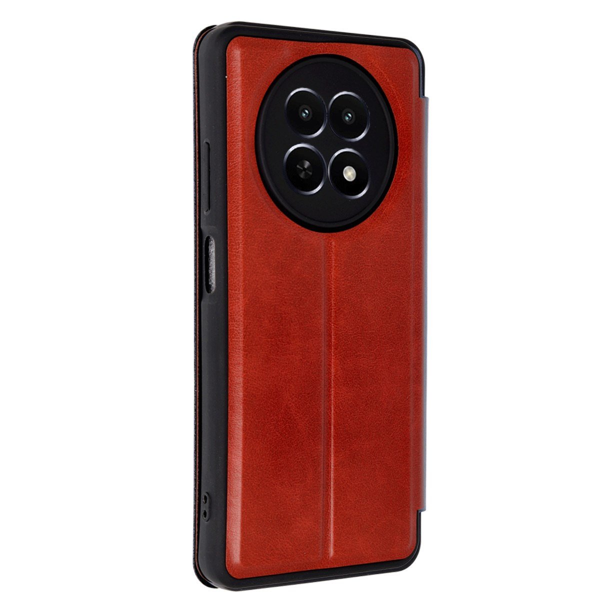 Realme 12 5G Kılıf Flip Cover - Kırmızı