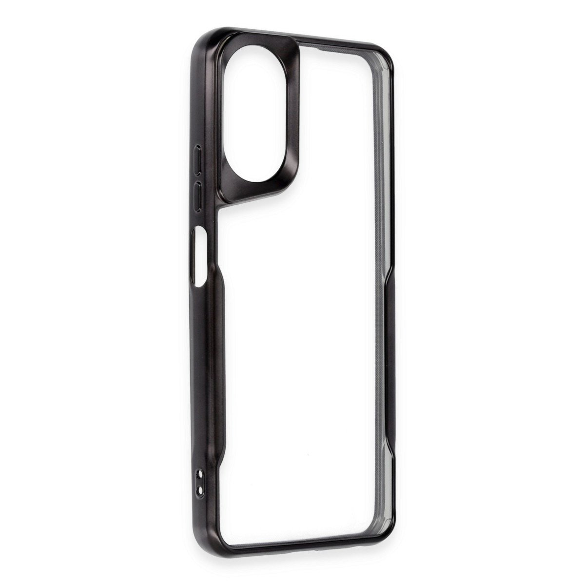 Realme 12 Lite Kılıf Boyi Silikon Kapak - Siyah