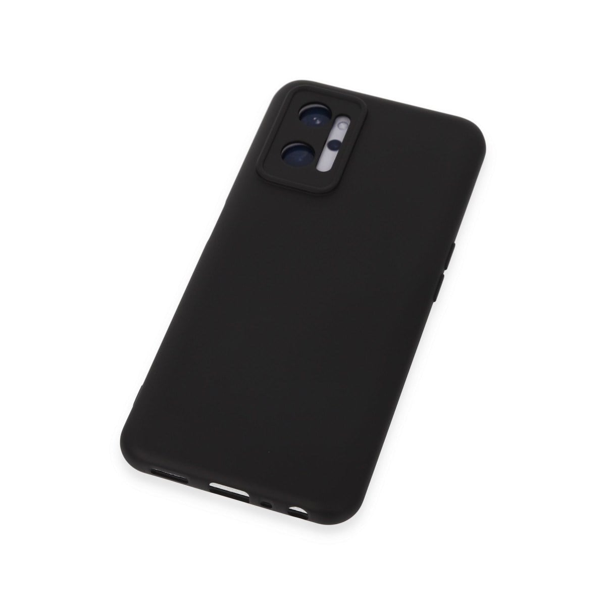Realme 9i 4G Kılıf Nano içi Kadife Silikon - Siyah