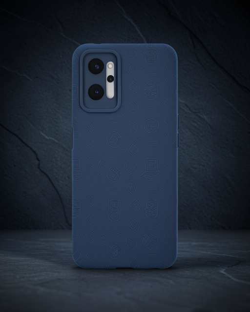 Realme 9i 4g Kılıf Nano İçi Kadife Silikon - Lacivert