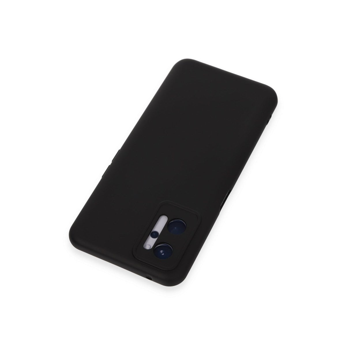 Realme 9i 4G Kılıf Nano içi Kadife Silikon - Siyah