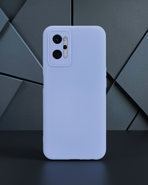 Realme 9i 4g Kılıf Nano İçi Kadife Silikon - Lila