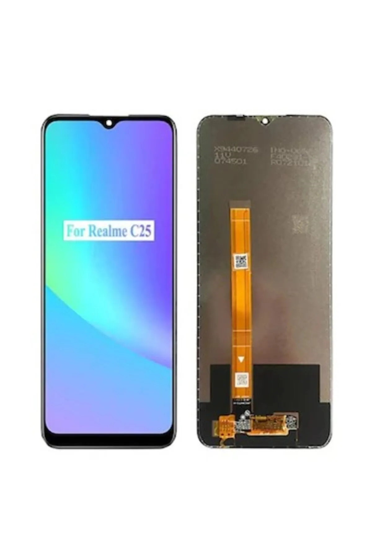 Realme C25 Ekran Dokunmatik (Siyah)