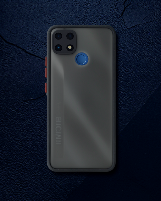 Realme C25 Kılıf Montreal Silikon Kapak - Siyah