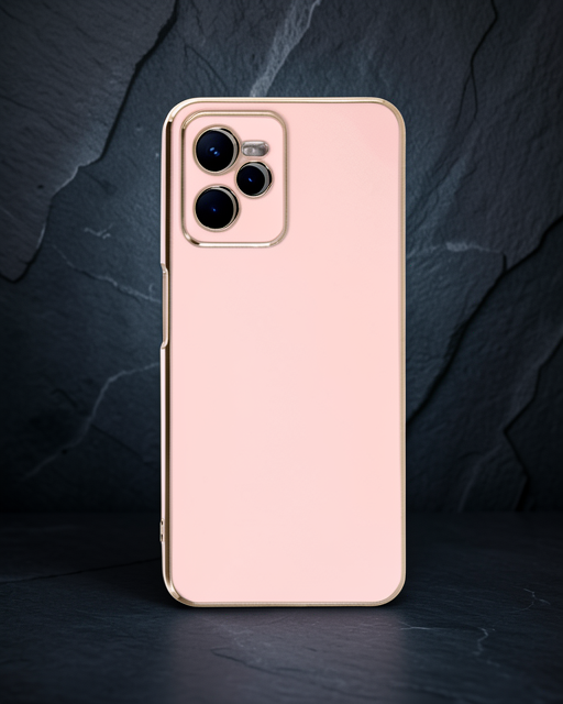 Realme C35 Kılıf Volet Silikon - Pembe