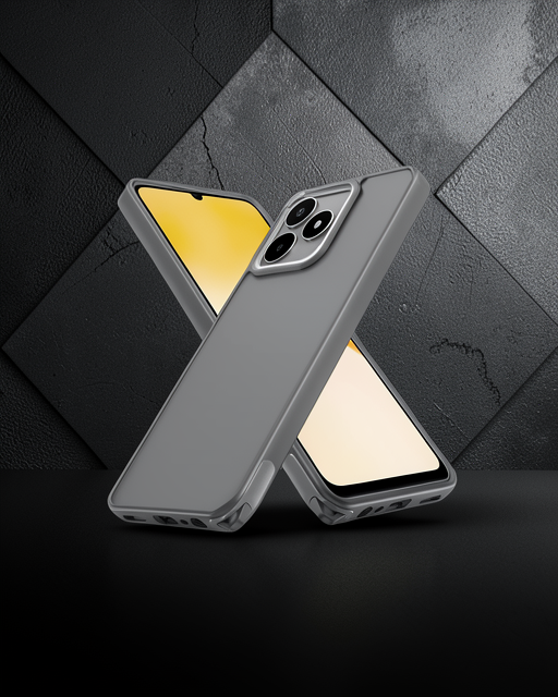 Realme C53 Kılıf Elegant Kapak - Titan Gri