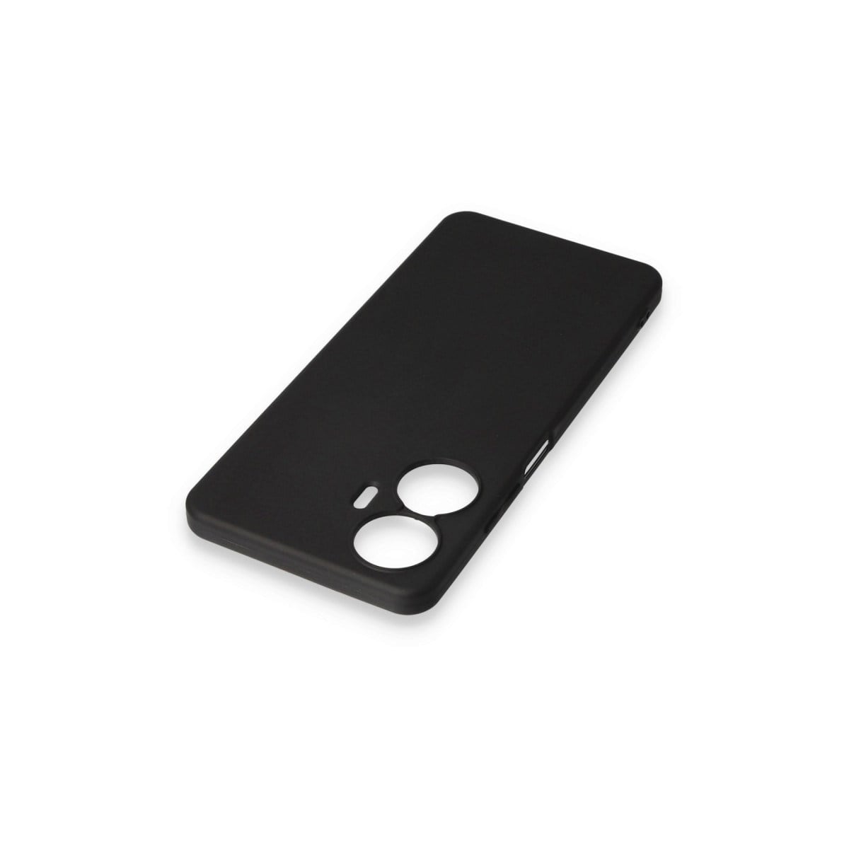 Realme C55 Kılıf First Silikon - Siyah