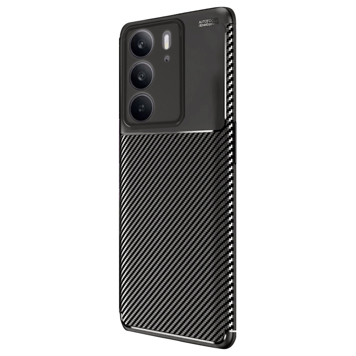 Realme C75 4G Auto Focus Karbon Kapak - Siyah