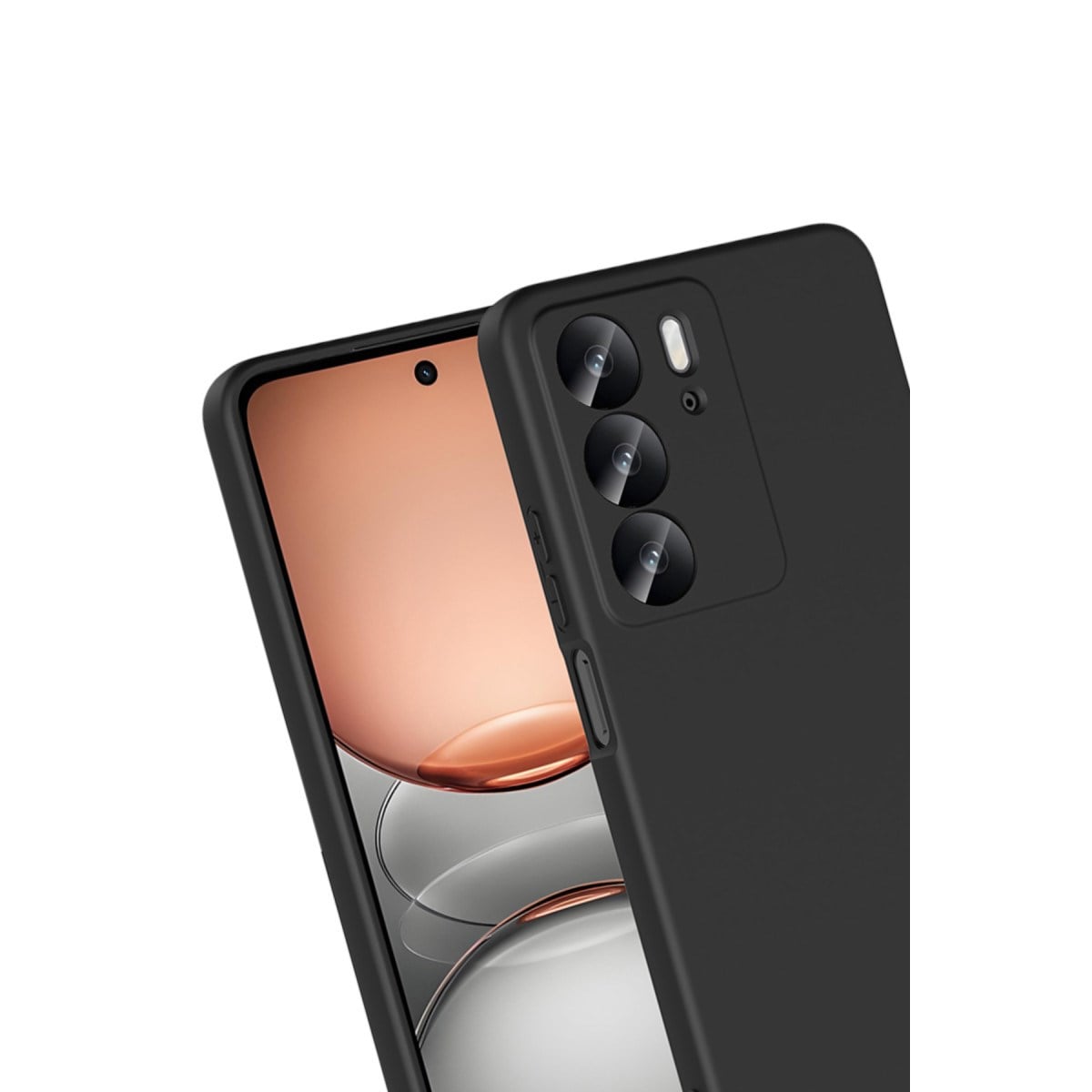 Realme C75 4G First Silikon - Siyah