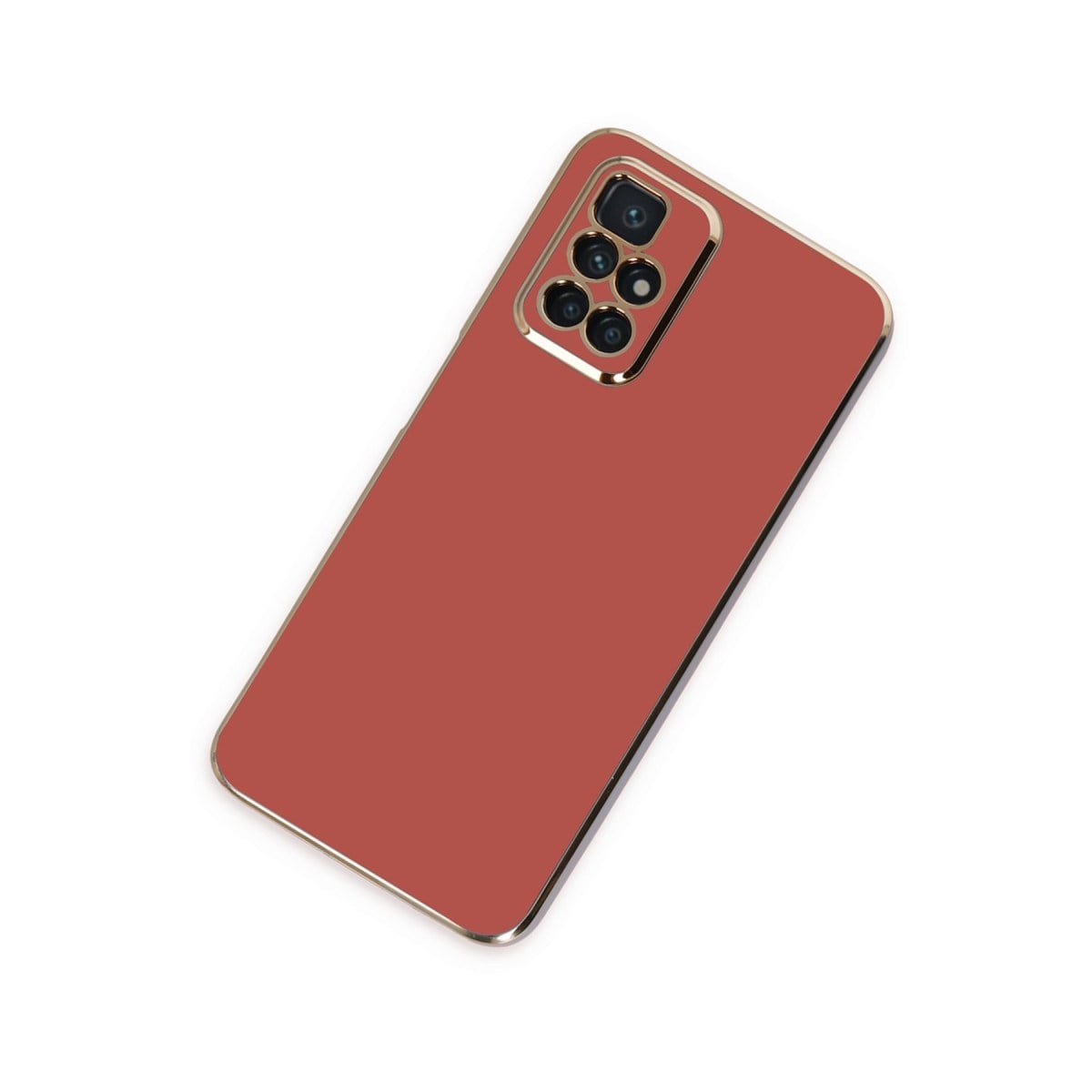 Redmi 10 2022 Kılıf Volet Silikon - Kırmızı