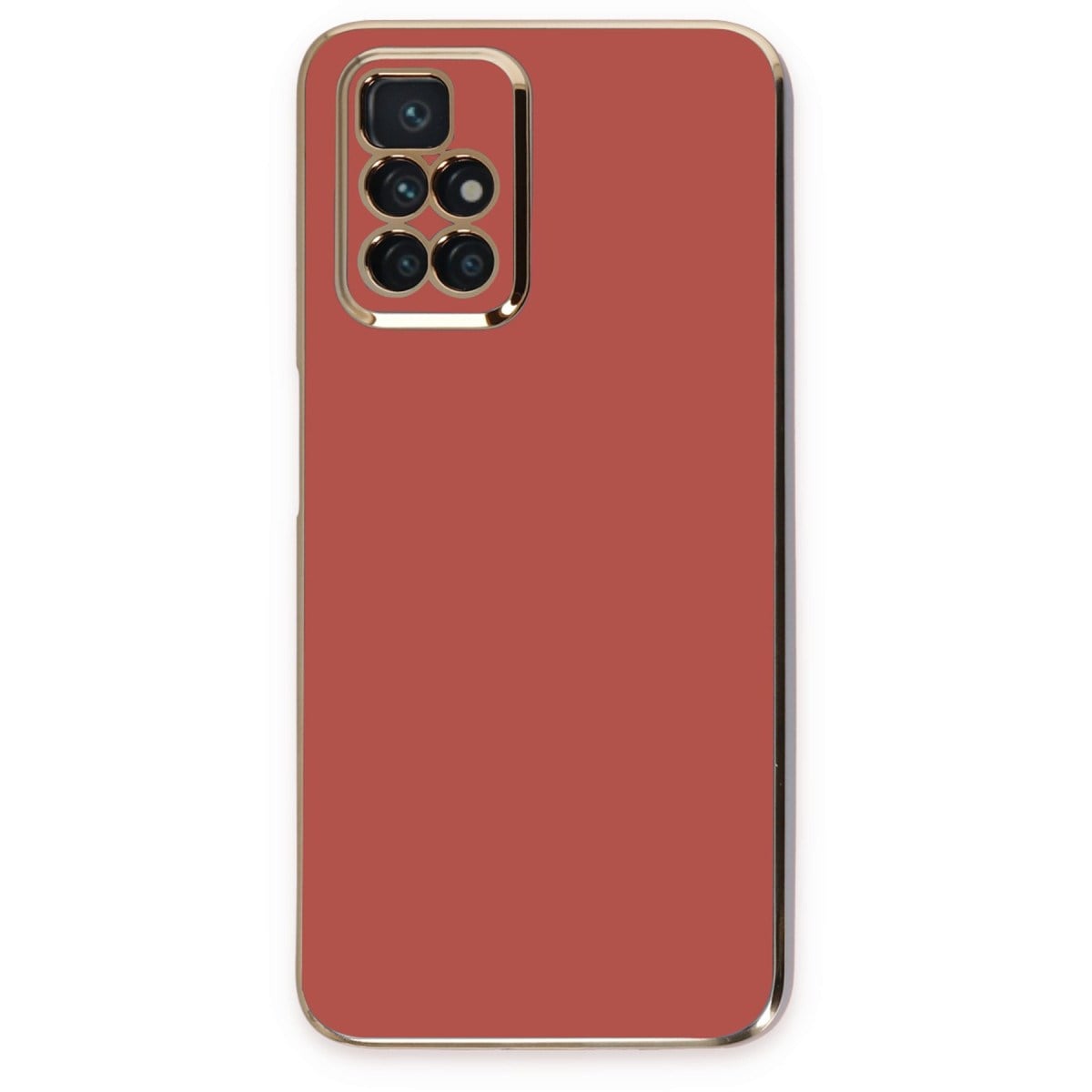 Redmi 10 2022 Kılıf Volet Silikon - Kırmızı