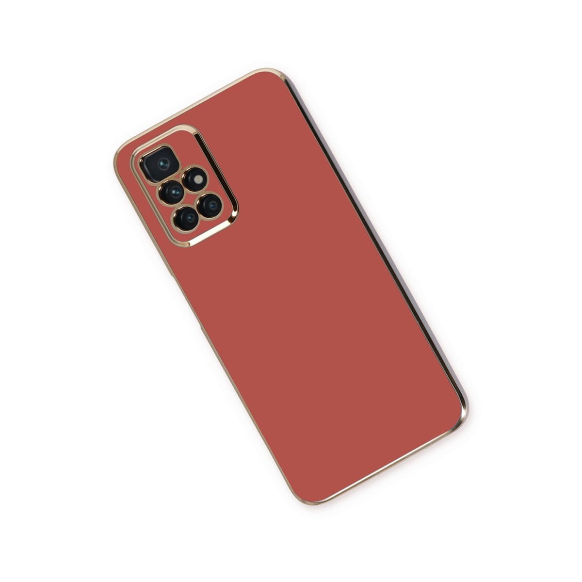 Redmi 10 2022 Kılıf Volet Silikon - Kırmızı