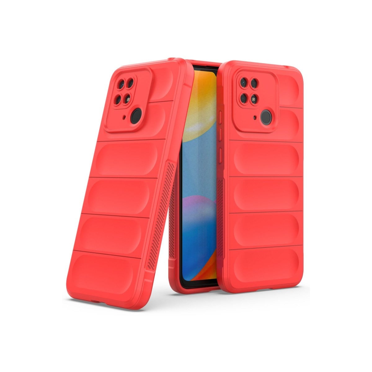 Redmi 10C Kılıf Optimum Silikon - Kırmızı