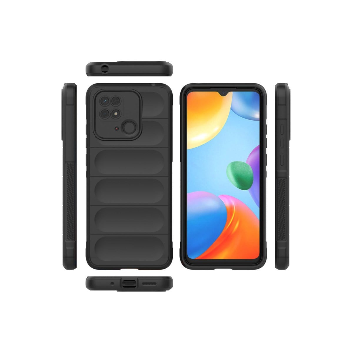 Redmi 10C Kılıf Optimum Silikon - Siyah