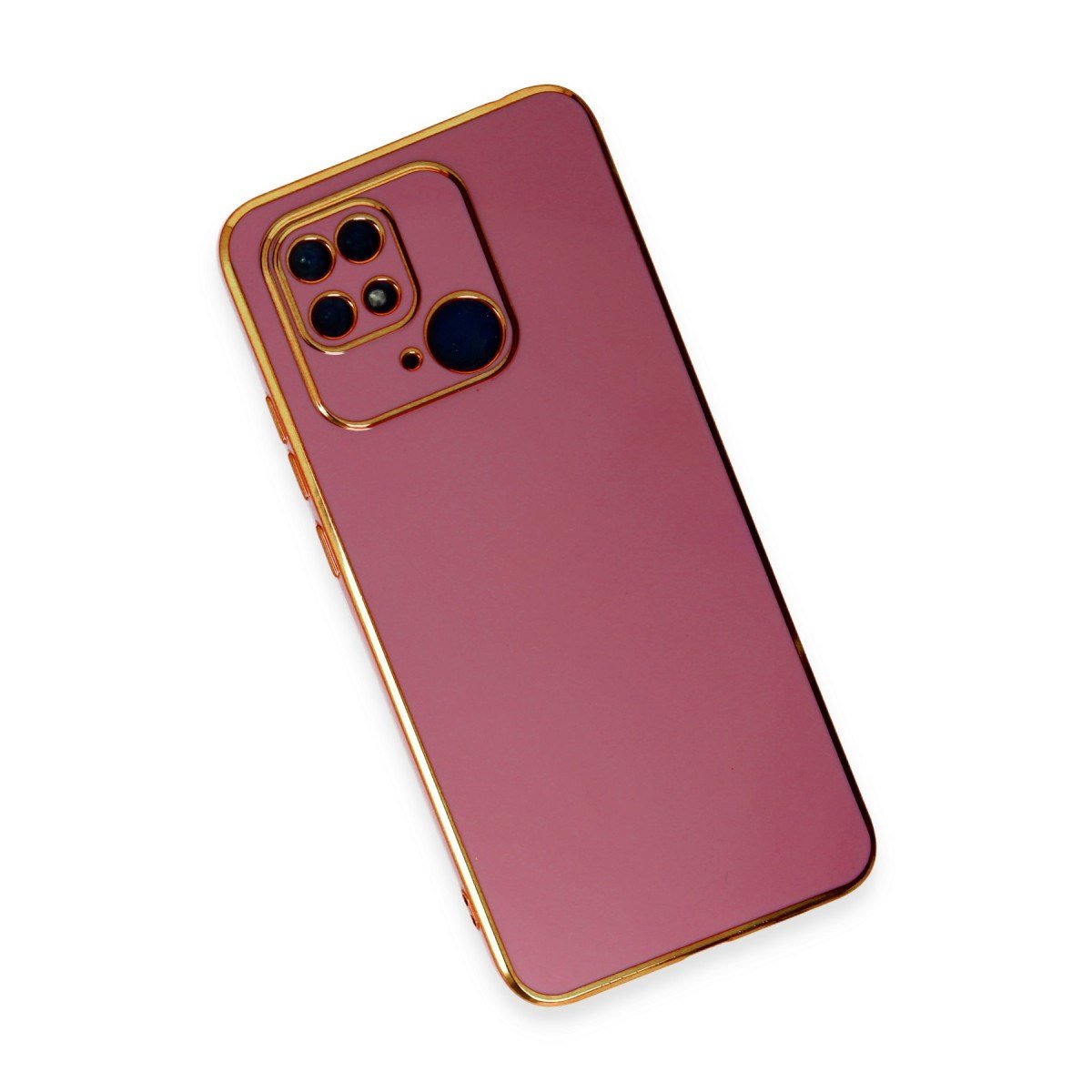 Redmi 10C Kılıf Volet Silikon - Kırmızı