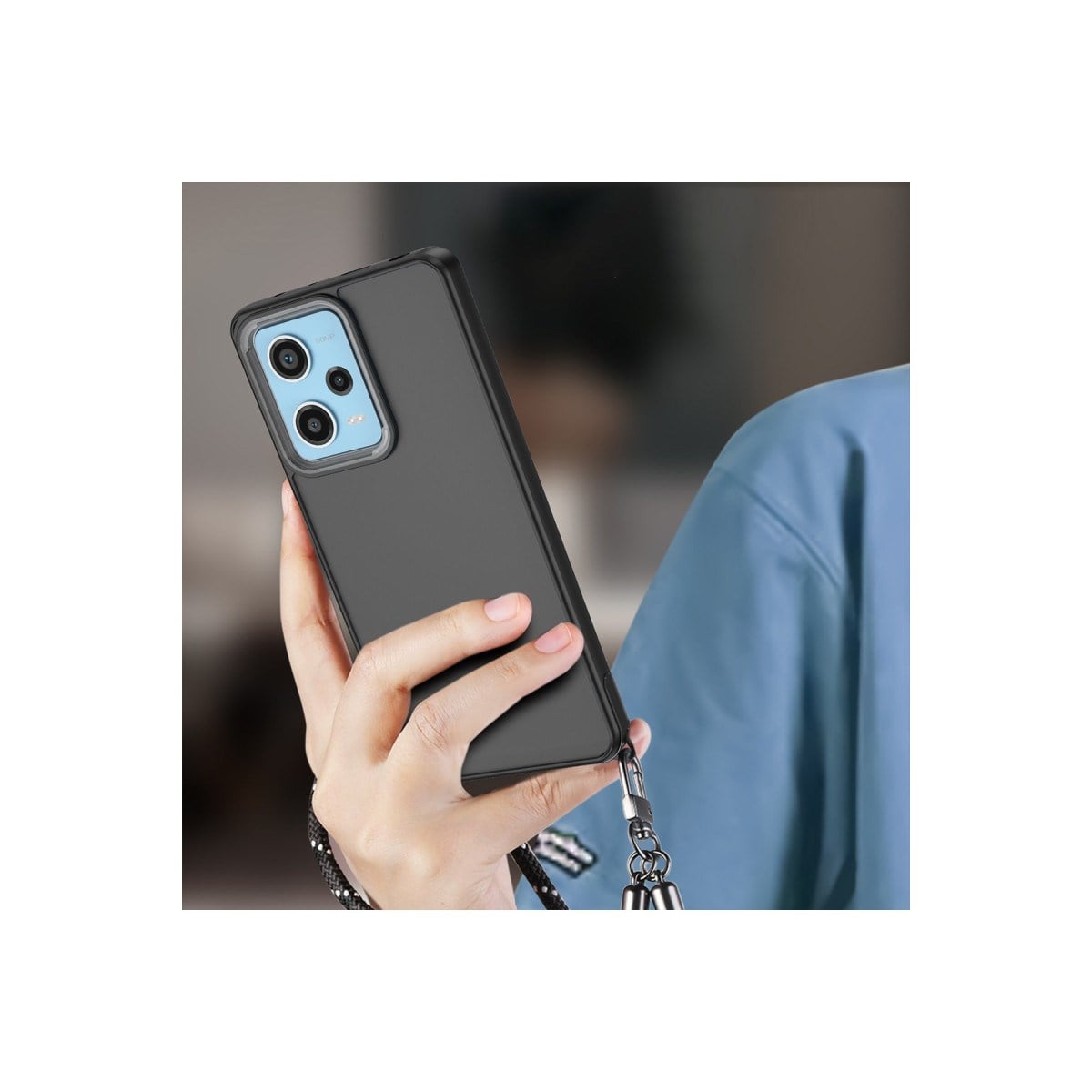 Redmi 13 4G Kılıf Elegant Kapak - Siyah