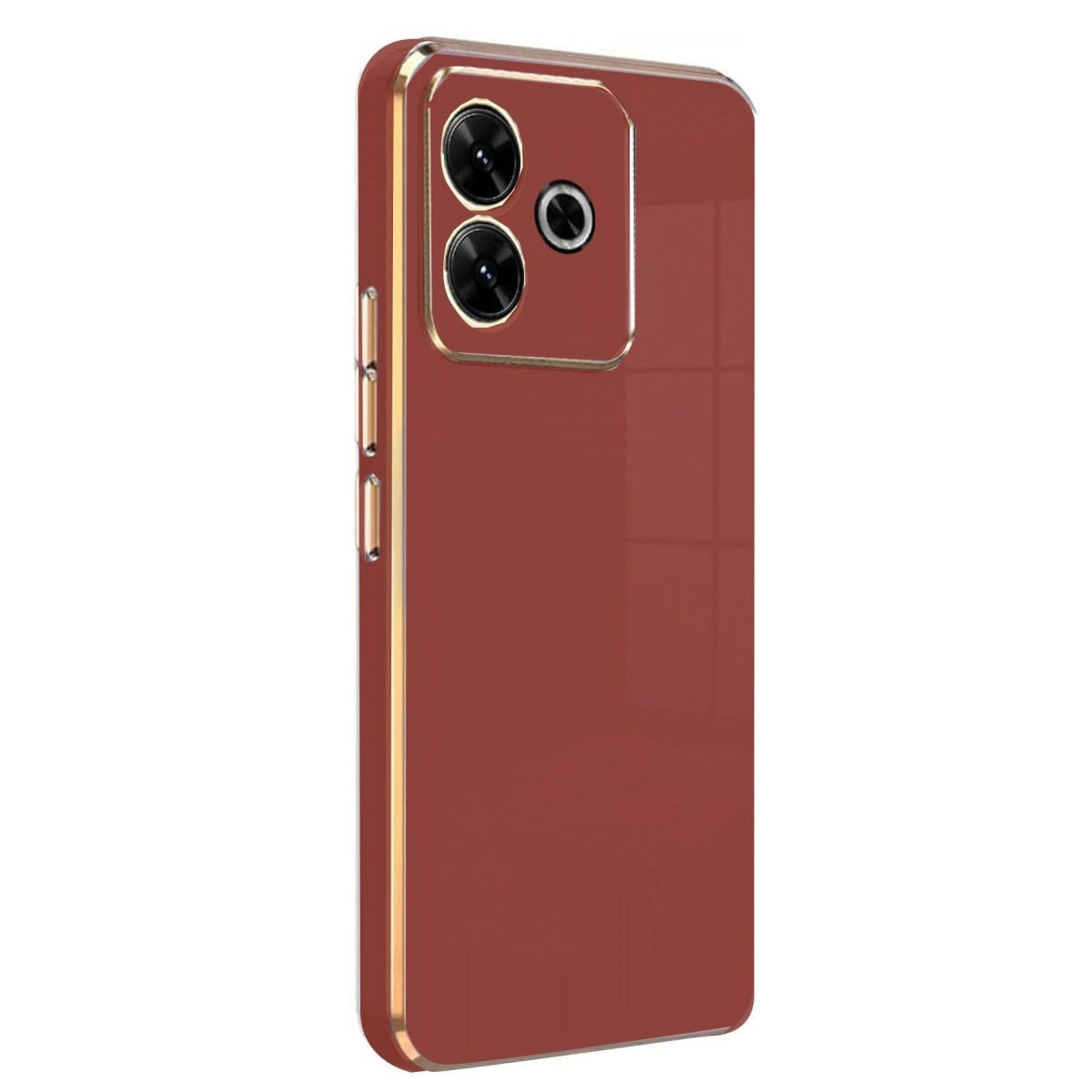 Redmi 13 4G Kılıf Volet Silikon - Kırmızı