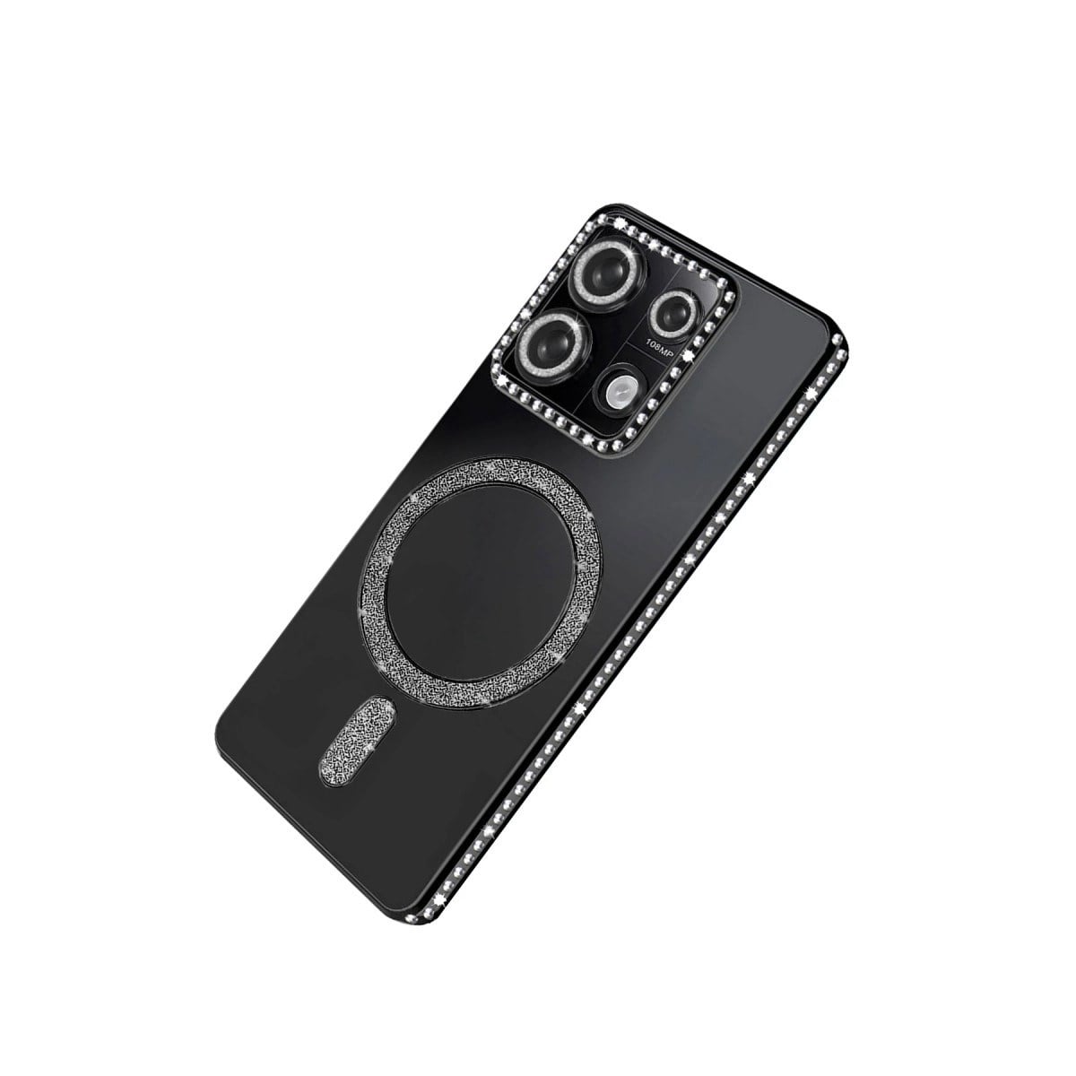 Redmi 13C Joke Simli Magneticsafe Kılıf - Siyah