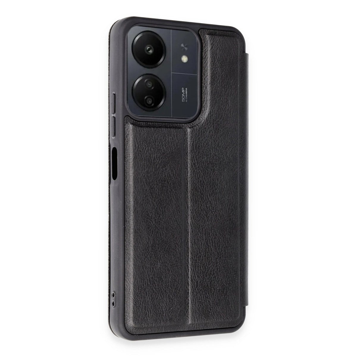 Redmi 13C Kılıf Flip Cover - Siyah