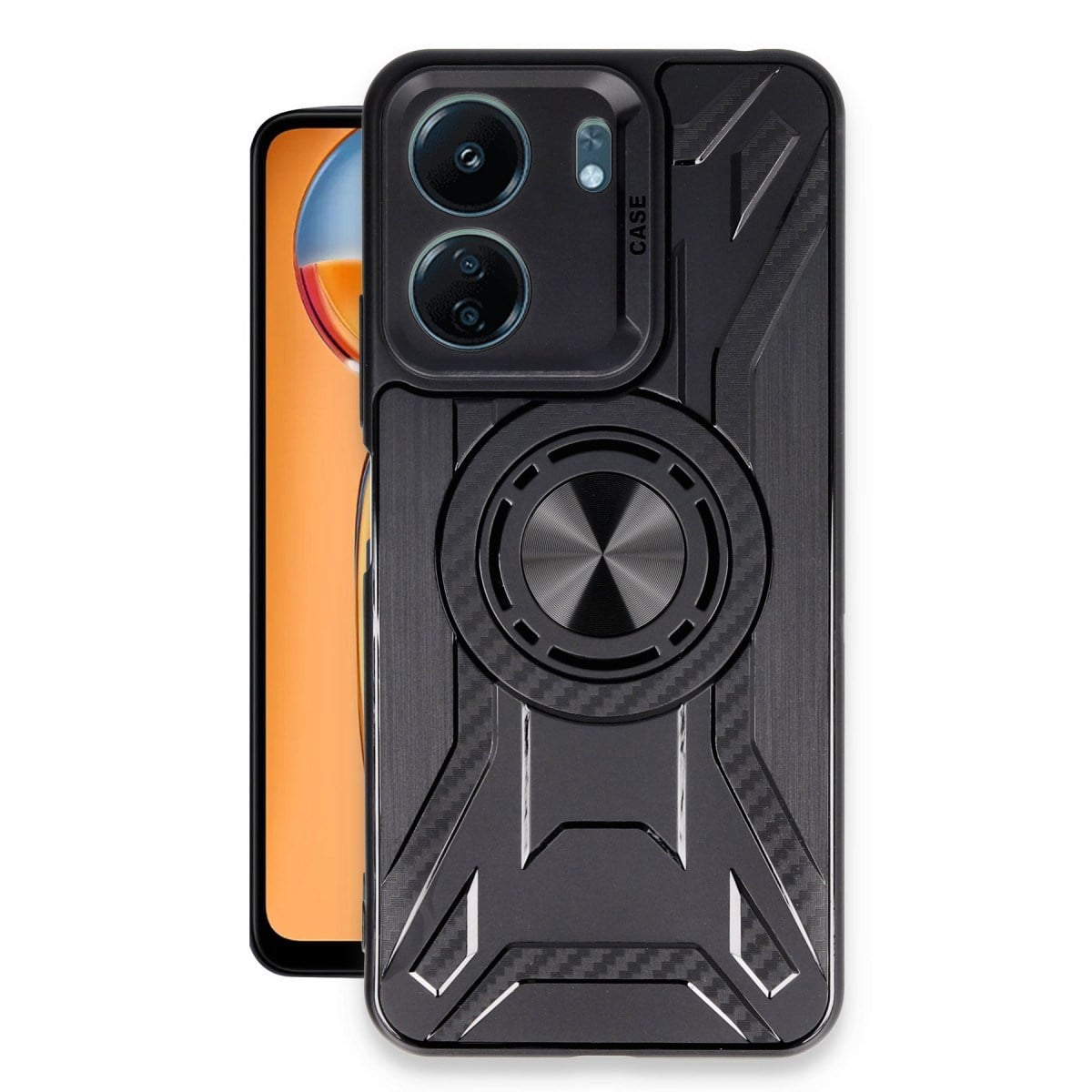 Redmi 13C Kılıf Lincoln Silikon - Siyah