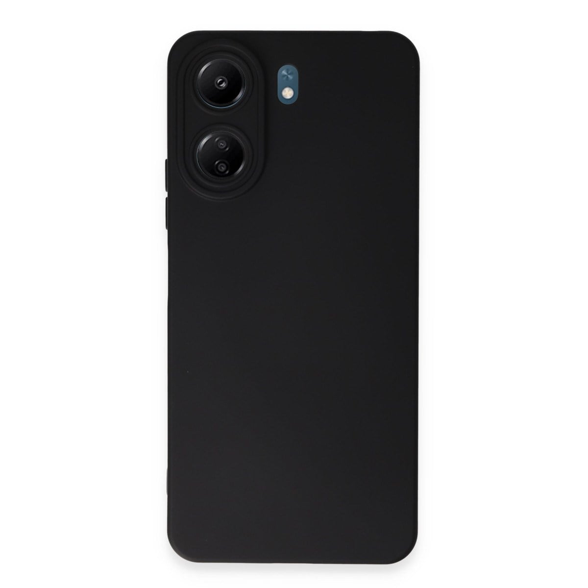 Redmi 13C Kılıf Nano içi Kadife Silikon - Siyah