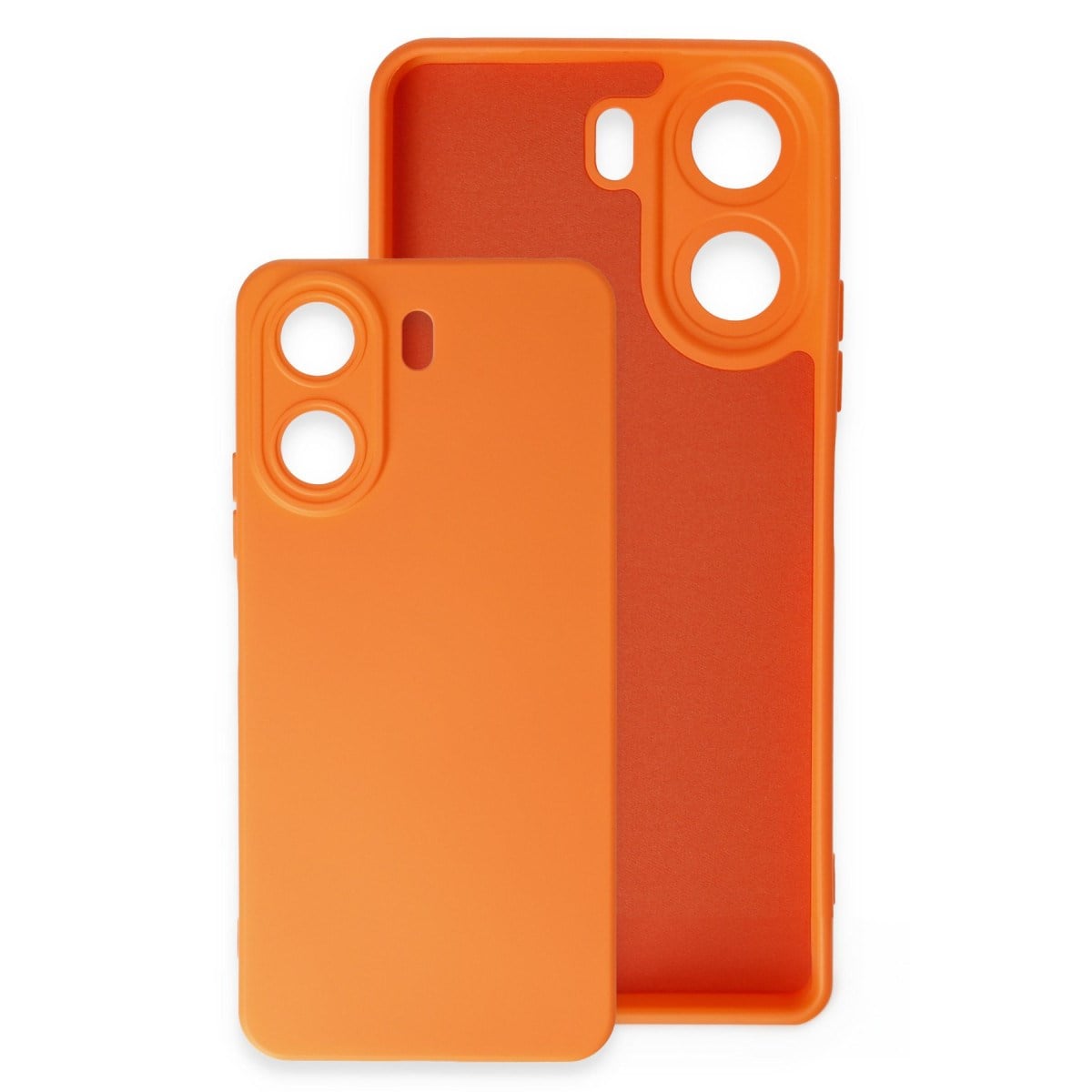 Redmi 13C Kılıf Nano içi Kadife Silikon - Siyah