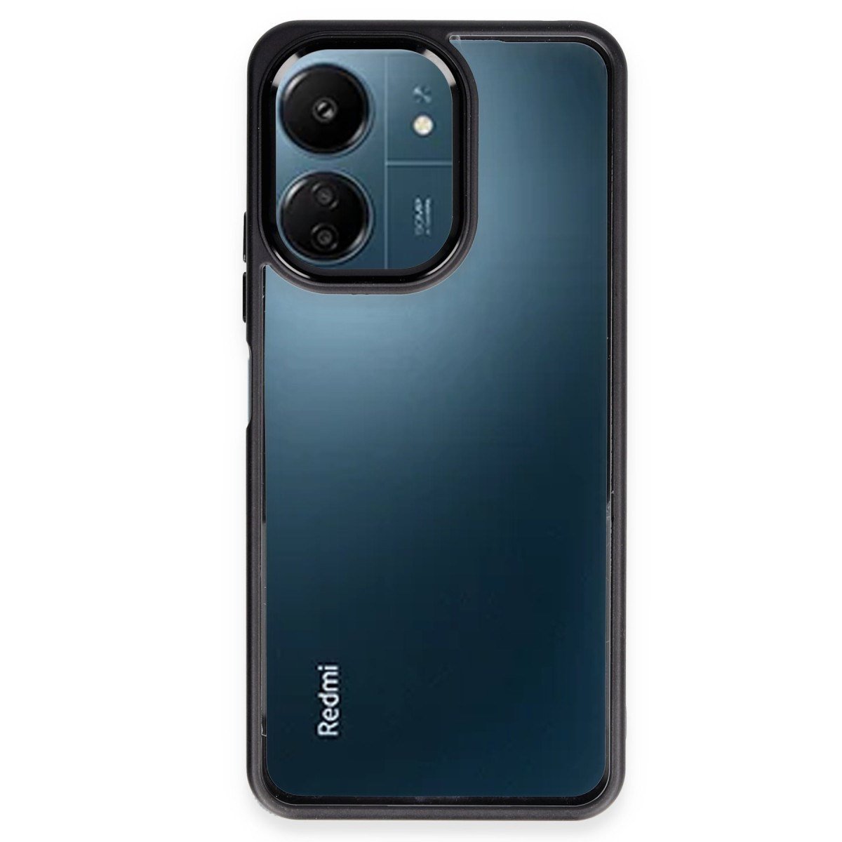 Redmi 13C Kılıf Power Silikon - Siyah